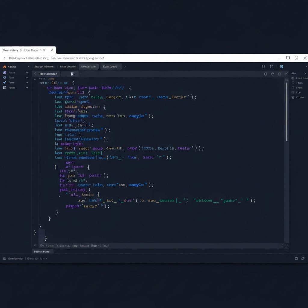 Custom software development environment
