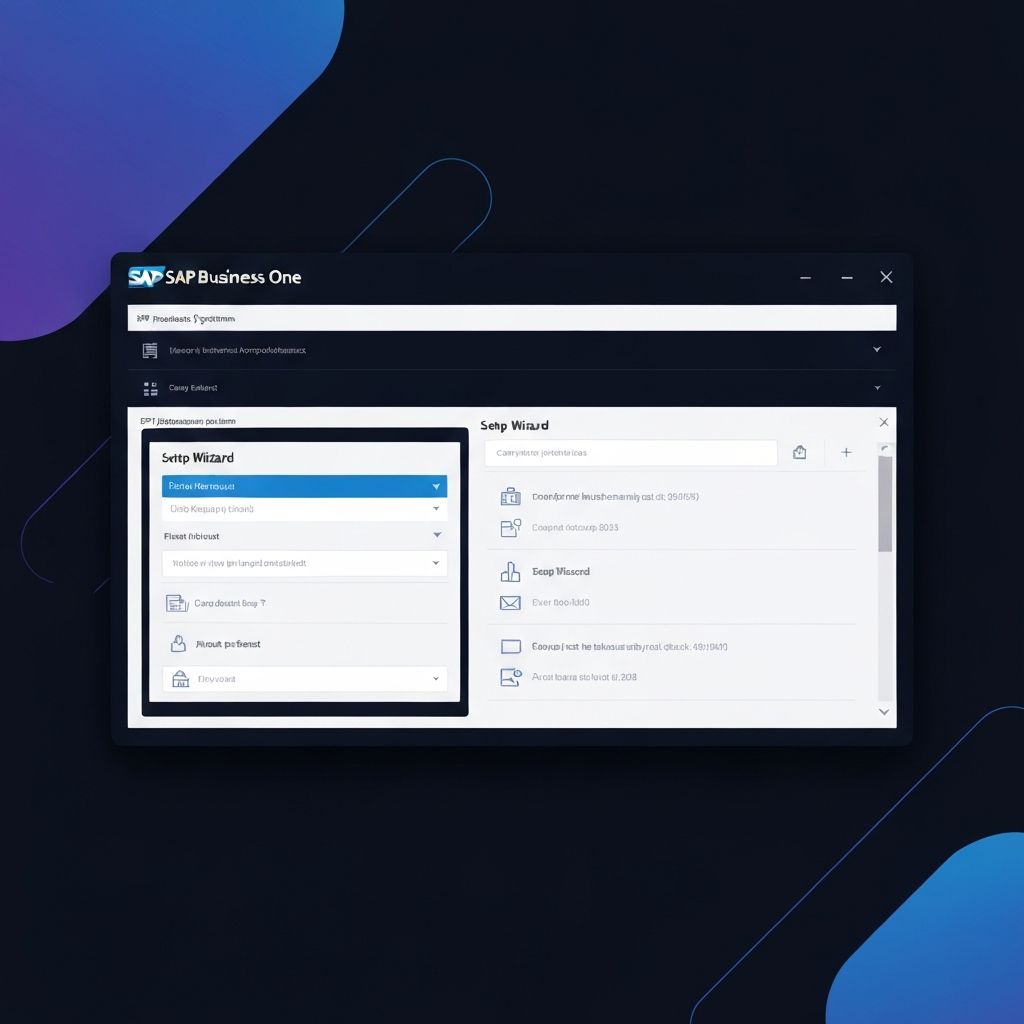 SAP Business One implementation dashboard