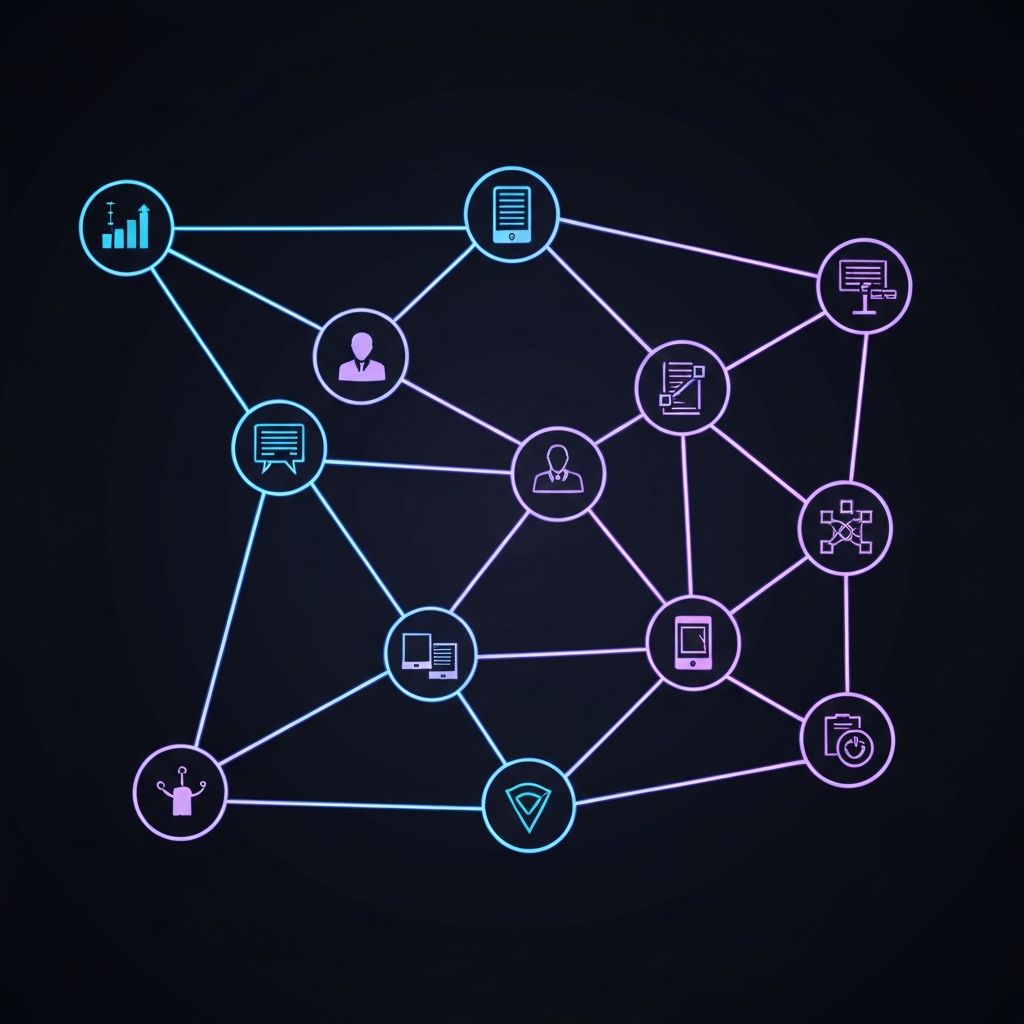 System integration network visualization